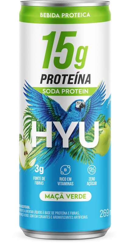 HYU Soda Protein Maçã Verde